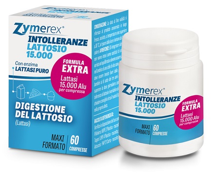 ZYMEREX INTOLLERANZE LATTOSIO 15000 60 COMPRESSE SENZA GLUTINE SENZA LATTOSIO - farmacia187.it