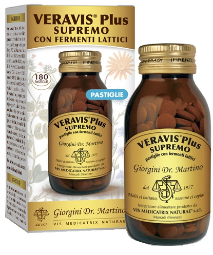 VERAVIS PLUS SUPREMO FERMENTI LATTICI PASTIGLIE 90 G - farmacia187.it