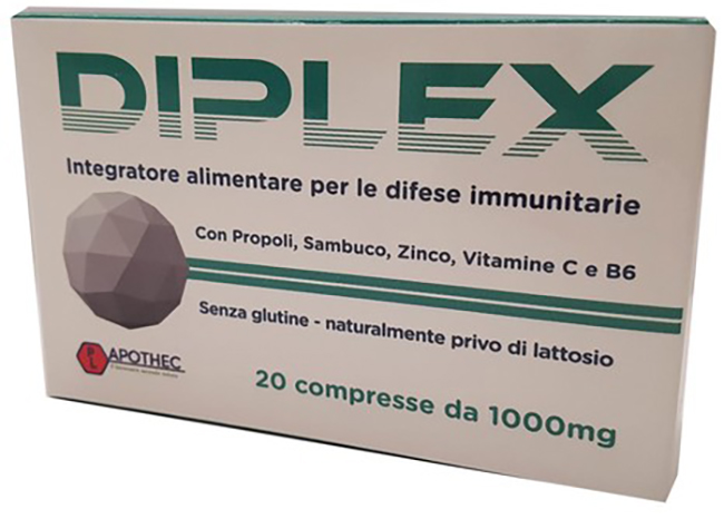 DIPLEX 20 COMPRESSE - farmacia187.it