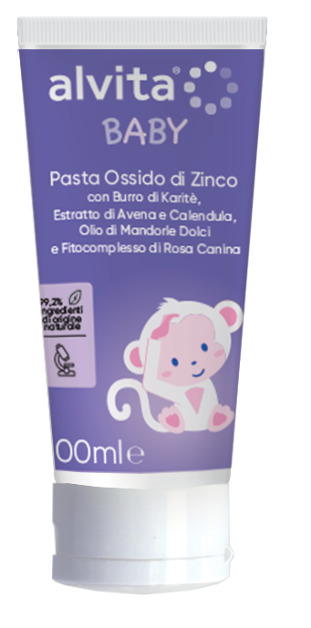 ALVITA BABY PASTA OSSIDO DI ZINCO 100 ML - farmacia187.it