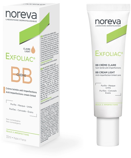 EXFOLIAC BB CREME CLAIRE LIGHT 30 ML - farmacia187.it