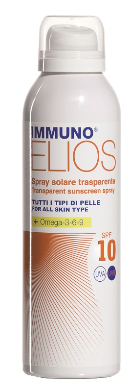IMMUNO ELIOS SPRAY SOLARE TRASPARENTE SPF 10 150 ML - farmacia187.it