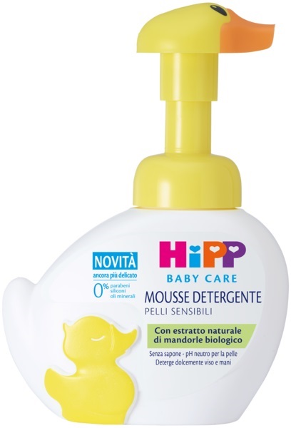 HIPP BABY CARE MOUSSE DETERGENTE PAPERELLA FUN 250 ML - farmacia187.it