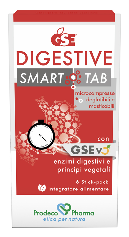 GSE DIGESTIVE SMART TAB 6 STICK PACK - farmacia187.it