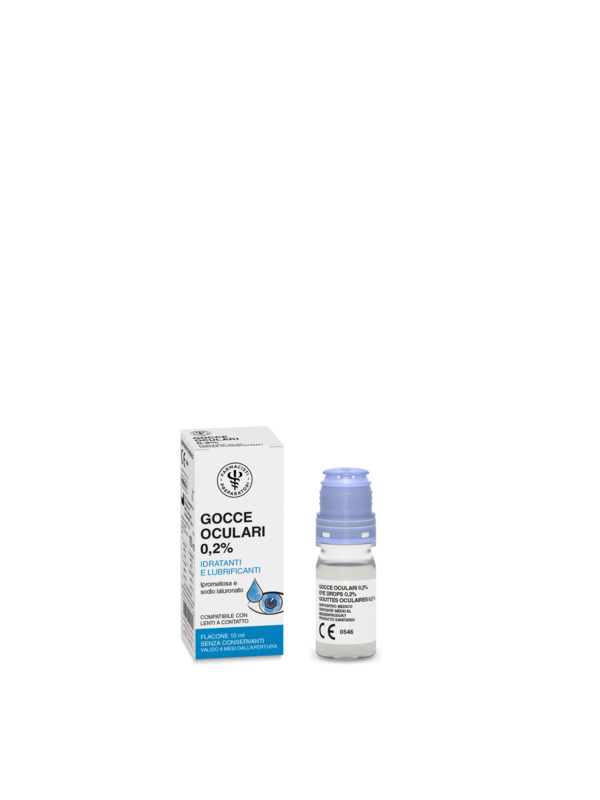 LFP GOCCE OCULARI STERILI A BASE DI IPROMELLOSA E SODIO IALURONATO POLIDOSE SENZA CONSERVANTI DA 10 ML - farmacia187.it