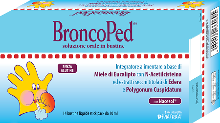 BRONCOPED SOLUZIONE ORALE 14 BUSTINE STICK PACK DA 10 ML - farmacia187.it