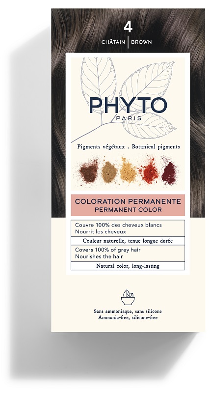 COLOR KIT 4 CASTANO LATTE RIVELATORE 50 ML + CREMA COLORANTE 50 ML + MASCHERA PROTETTIVA COLORE 12 ML + GUANTI - farmacia187.it