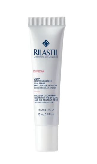 RILASTIL DIFESA CREMA CONTORNO OCCHI E PALPEBRE EMOLLIENTE E LENITIVA 15 ML - farmacia187.it
