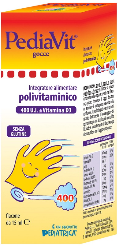 PEDIAVIT GOCCE 15 ML - farmacia187.it