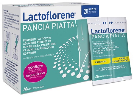 LACTOFLORENE PANCIA PIATTA 20 BUSTINE - farmacia187.it