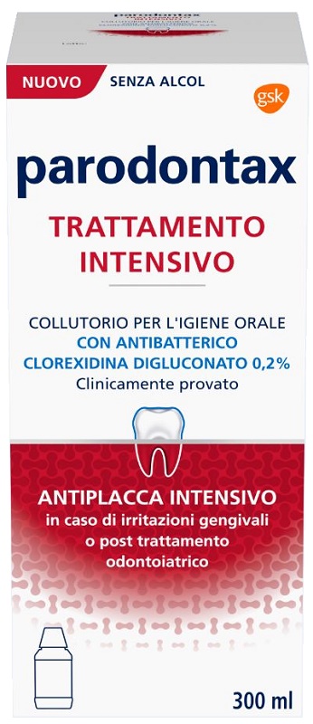 PARODONTAX TRATTAMENTO INTENSIVO CLOREXIDINA 0,2% - farmacia187.it