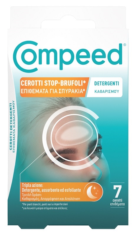 COMPEED CEROTTI STOP BRUFOLI DETERGENTI 7 PEZZI - farmacia187.it