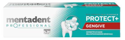 MENTADENT PROFESSIONAL DENTIFRICIO PROTECT + GENGIVE 75 ML - farmacia187.it