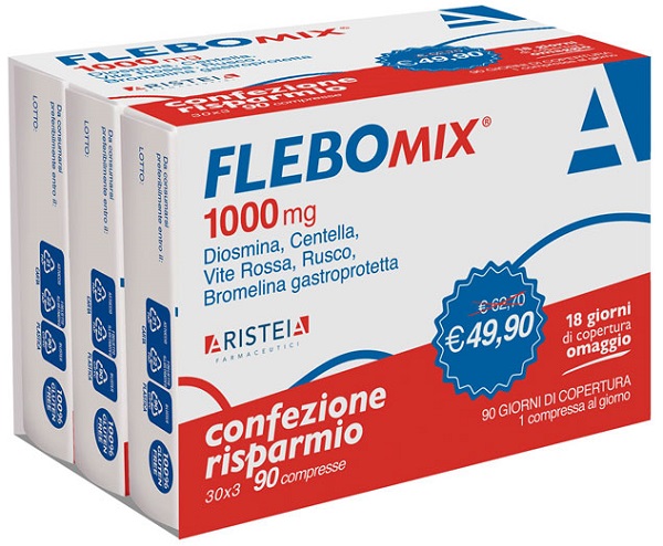 FLEBOMIX 1000 MG 90 COMPRESSE TRI-PACK - farmacia187.it