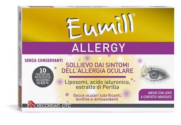 EUMILL ALLERGY GOCCE OCULARI 10 FLACONCINI DA 0,5 ML - farmacia187.it