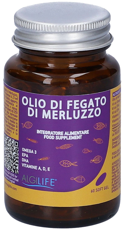 OLIO FEGATO MERLUZZO 60 SOFTGEL - farmacia187.it