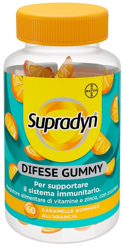 SUPRADYN DIFESE GUMMY 60 CARAMELLE - farmacia187.it