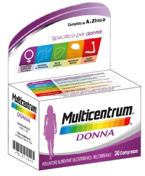 MULTICENTRUM DONNA 30 COMPRESSE - farmacia187.it