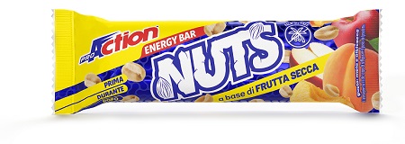 PROACTION NUTS BAR MELA ALBICOCCA 30 G - farmacia187.it