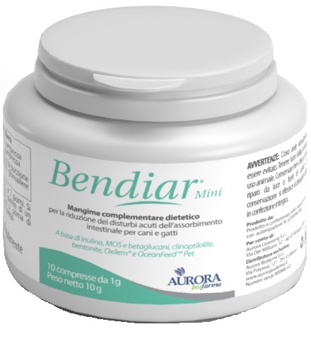 BENDIAR MINI 10 COMPRESSE - farmacia187.it