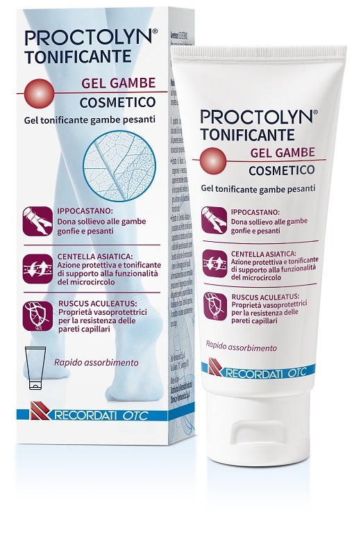 PROCTOLYN TONIFICANTE GEL GAMBE 100 ML - farmacia187.it