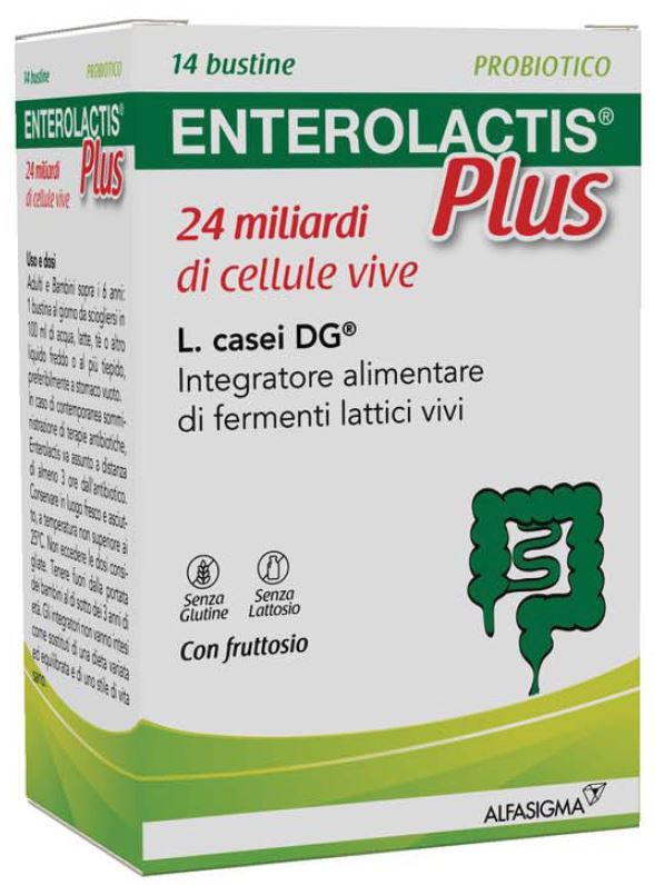 ENTEROLACTIS PLUS 14 BUSTINE - farmacia187.it