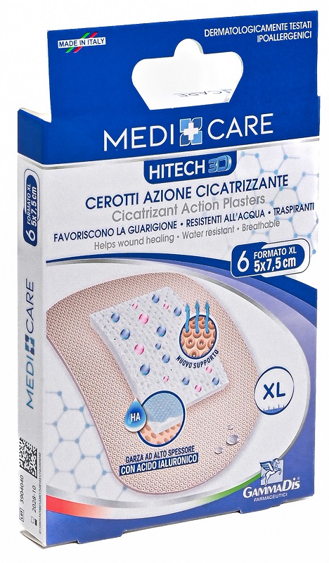 CEROTTO MEDICARE CICATRIZZANTI 7,5X5 6 PEZZI - farmacia187.it