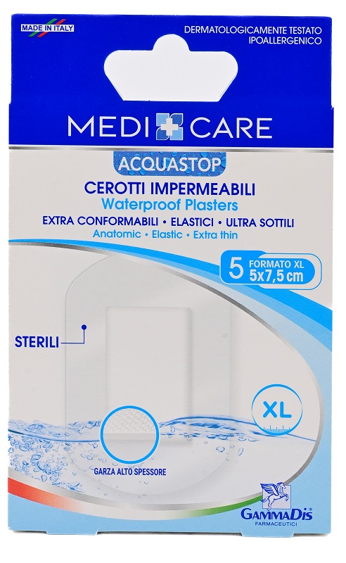 CEROTTO MEDICARE PU STERILI 7,5X5 5 PEZZI - farmacia187.it