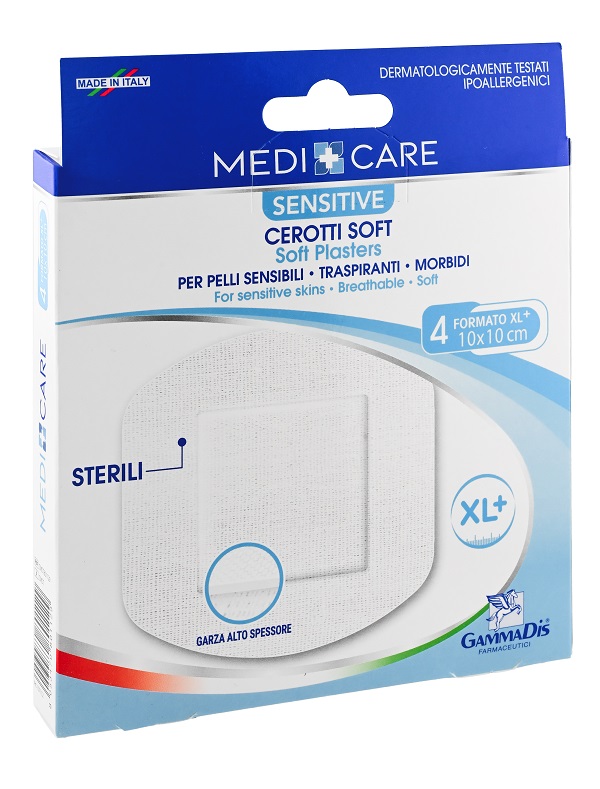 CEROTTO MEDICARE STERILI TNT 10X10 4 PEZZI - farmacia187.it