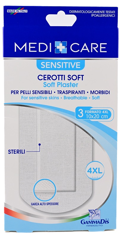CEROTTO MEDICARE STERILI TNT 10X20 3 PEZZI - farmacia187.it