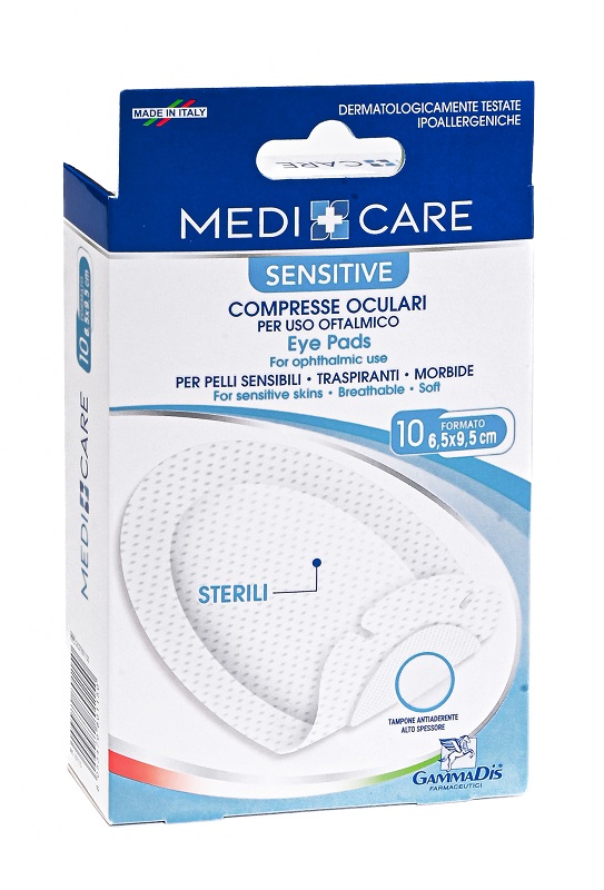 COMPRESSE OCULARI MEDICARE 10 PEZZI - farmacia187.it