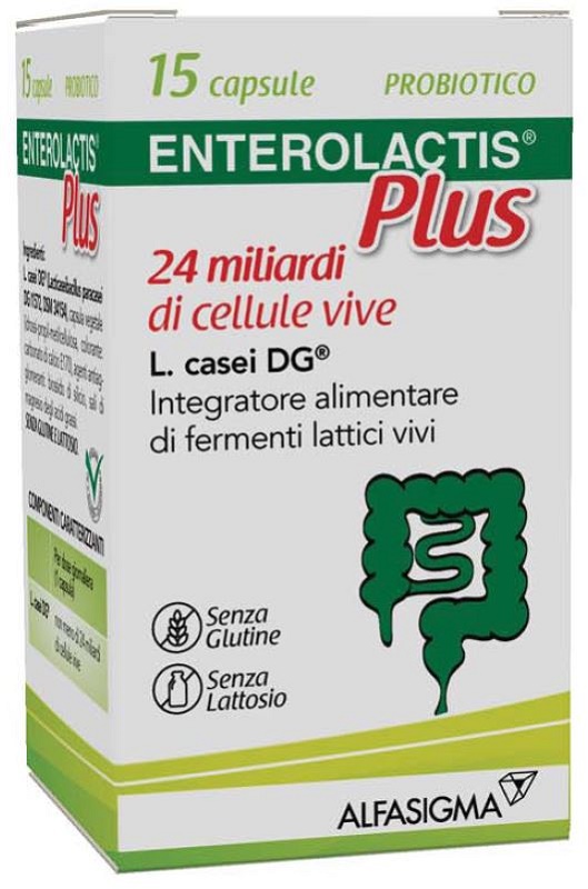 ENTEROLACTIS PLUS 15 CAPSULE - farmacia187.it
