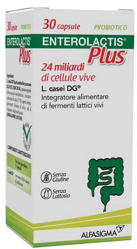 ENTEROLACTIS PLUS 30 CAPSULE - farmacia187.it