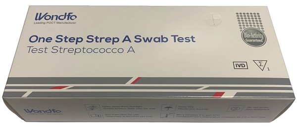 TEST AUTODIAGNOSTICO ONE STEP STREP A RILEVAZIONE QUALITATIVA ANTIGENI STREPTOCOCCO A IN TAMPONE FARINGEO 1 PEZZO - farmacia187.it