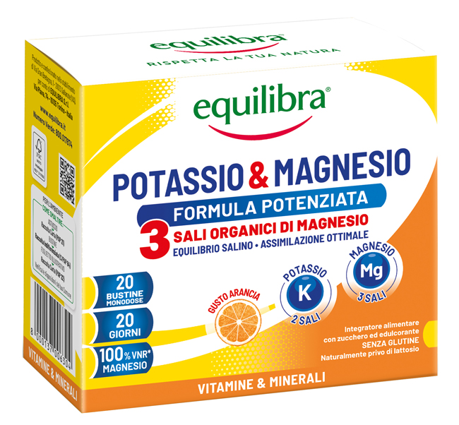 POTASSIO & MAGNESIO 3 20 BUSTINE - farmacia187.it