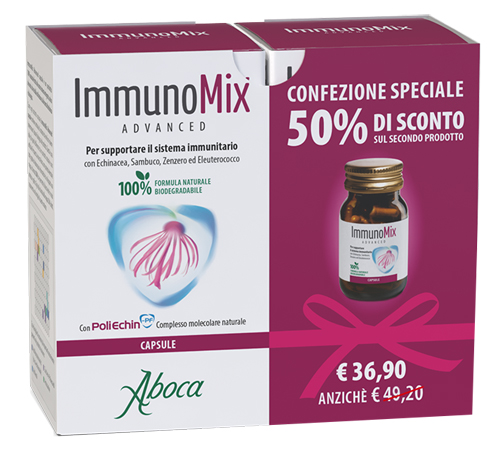 IMMUNOMIX ADVANCED 50 CAPSULE RM CONFEZIONE SPECIALE 2 PEZZI - farmacia187.it