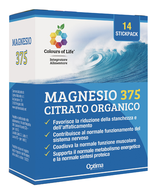 COLOURS OF LIFE MAGNESIO 375 14 STICK - farmacia187.it