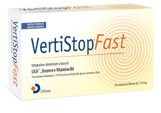 VERTISTOP FAST 20 COMPRESSE - farmacia187.it