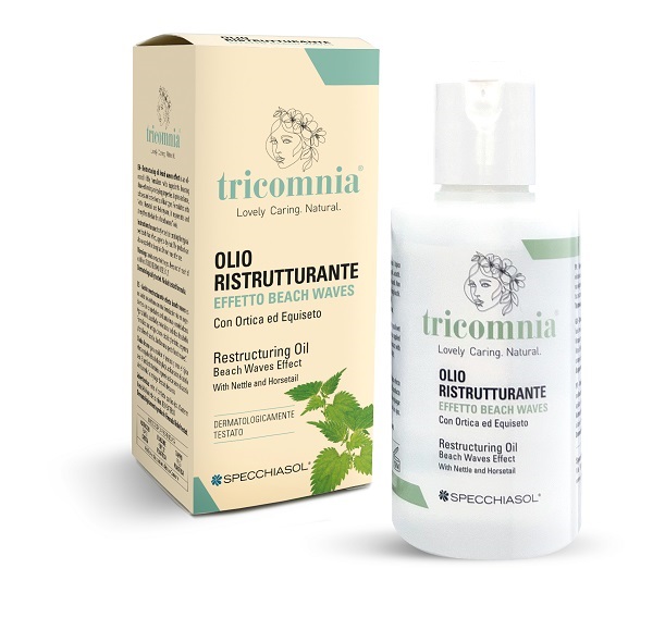 TRICOMNIA OLIO RISTRUTTURANTE EFFETTO BEACH WAVES 50 ML - farmacia187.it