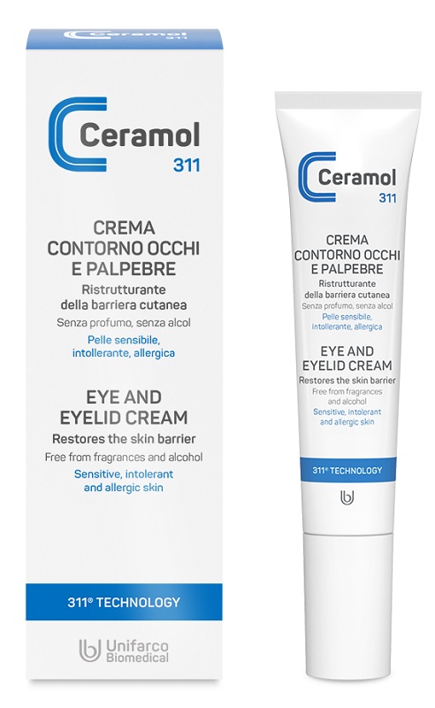 CERAMOL CREMA CONTORNO OCCHI E PALPEBRE 15 ML - farmacia187.it