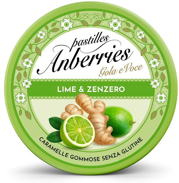 ANBERRIES LIME & ZENZERO 50 G - farmacia187.it