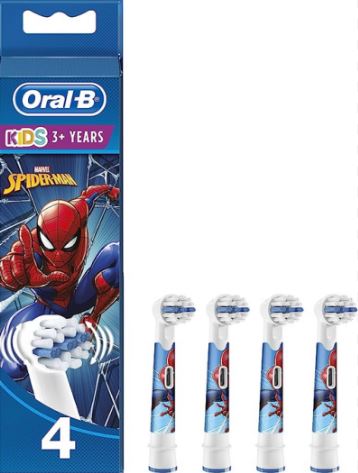 ORALB POWER REFILL EB10 SPIDERMAN 4 PEZZI - farmacia187.it