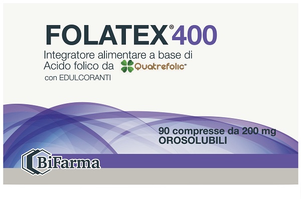 FOLATEX 400 90 COMPRESSE - farmacia187.it