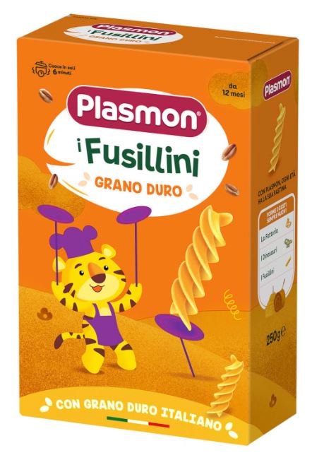 PLASMON PASTA FUSILLINI GRANO DURO 250 G - farmacia187.it