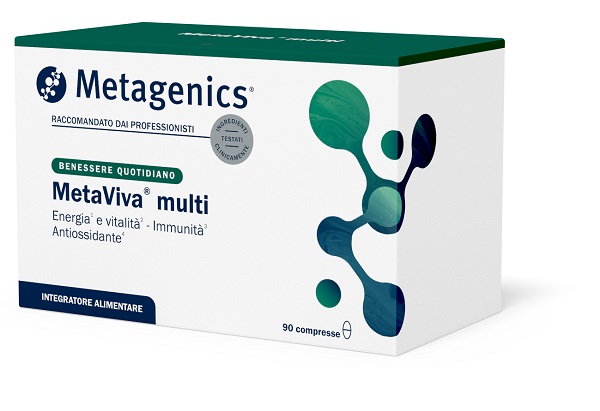 METAVIVA MULTI 90 COMPRESSE SENZA GLUTINE SENZA LATTOSIO - farmacia187.it