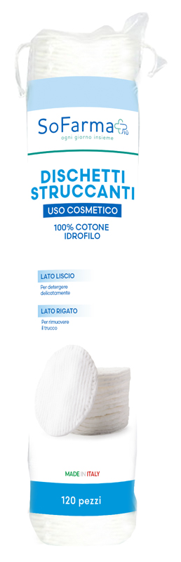 DISCHETTI STRUCCANTI 120 PEZZI SOFARMAPIU' - farmacia187.it