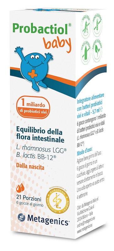 PROBACTIOL BABY GOCCE 21 PORZIONI 5 ML - farmacia187.it