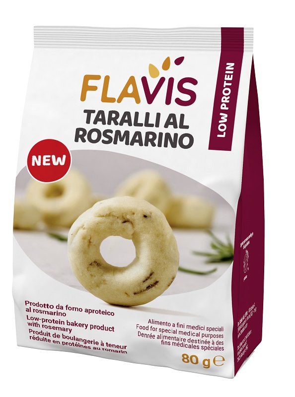 FLAVIS TARALLI ROSMARINO 80 G - farmacia187.it