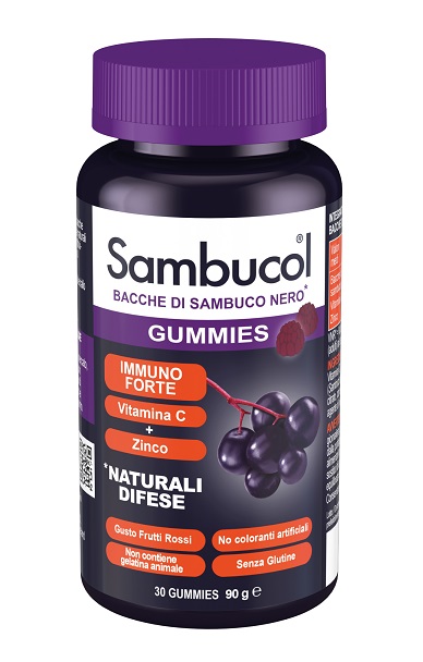 SAMBUCOL GUMMIES 30 PEZZI - farmacia187.it