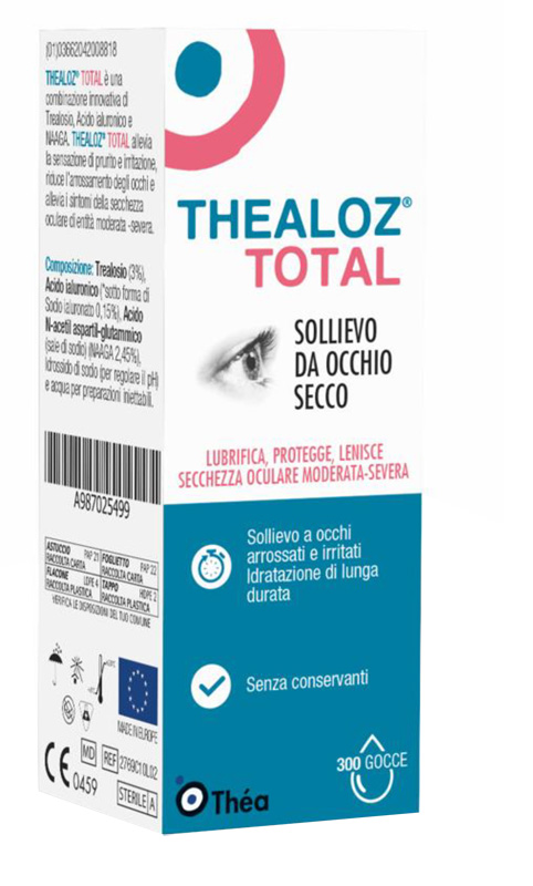 GOCCE OCULARI THEALOZ TOTAL 10 ML - farmacia187.it